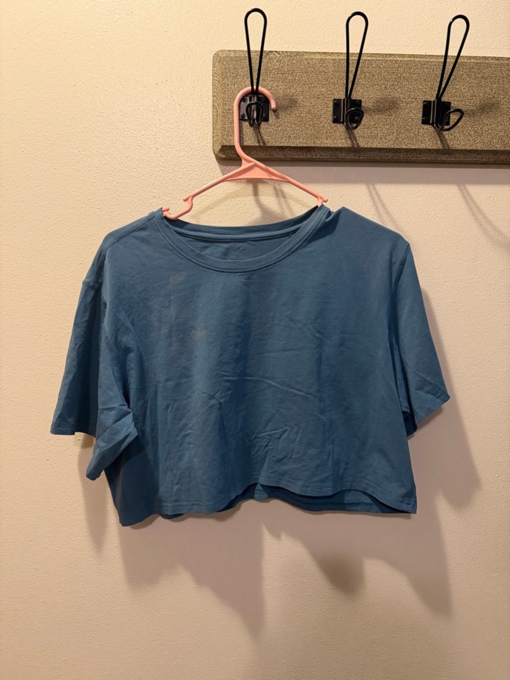 Women’s Boxy Crop T-Shirt - Blue